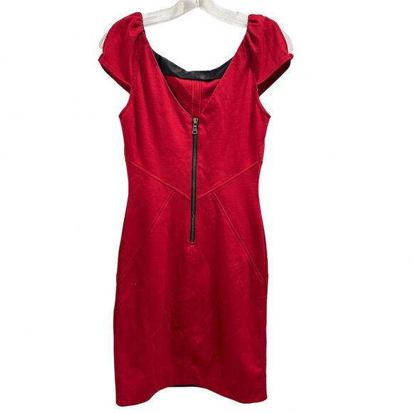 Diane Von Furstenberg Red Helen Dress - Picture 7 of 8